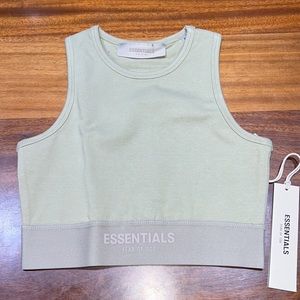 Essentials Fear Of God Seafoam Sports Tank Top